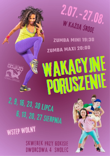 WAKACYJNE PORUSZENIE